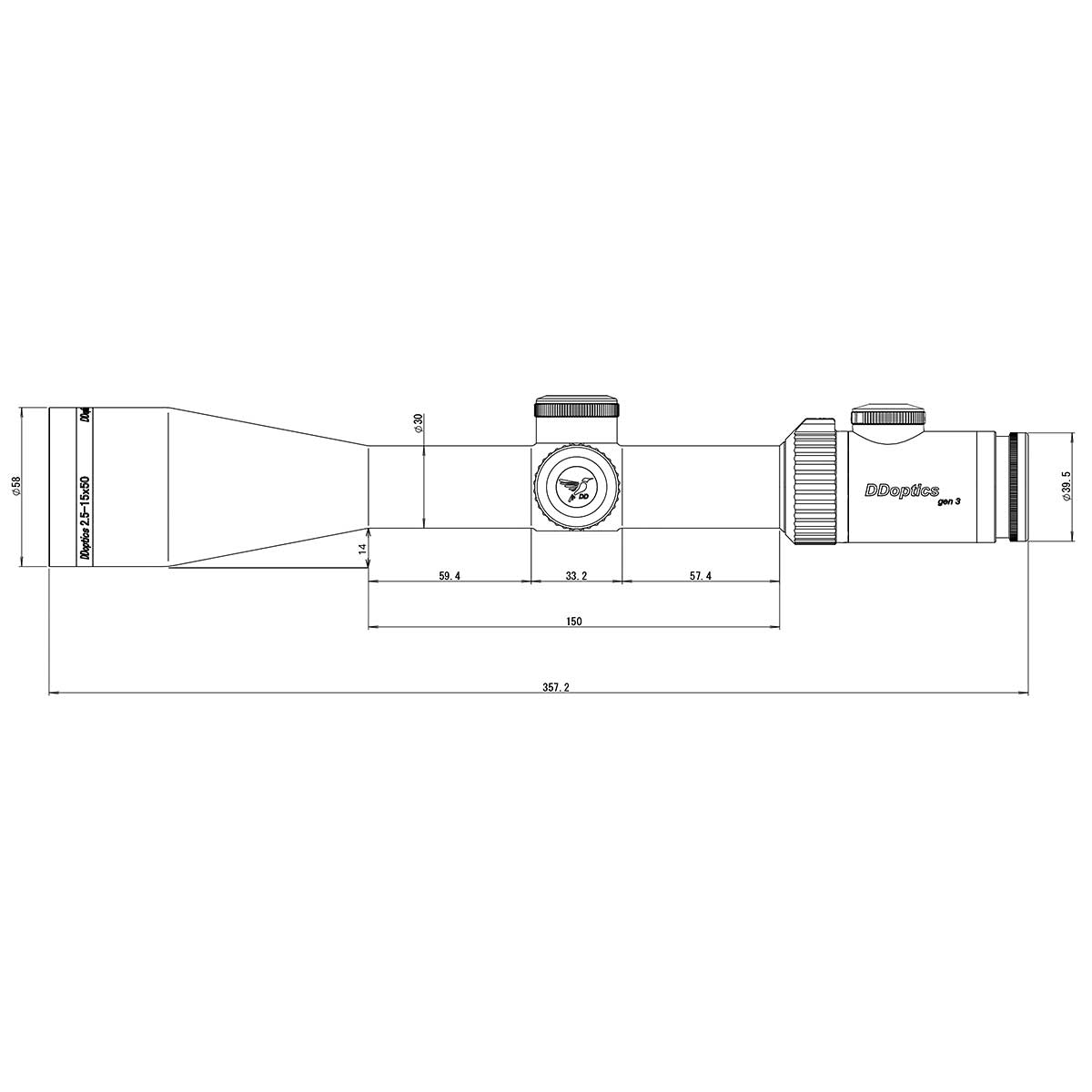 Nighteagle V6 2,5-15x50